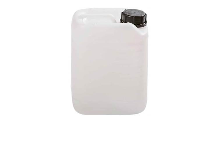 Gekeurde kunststof jerrycan