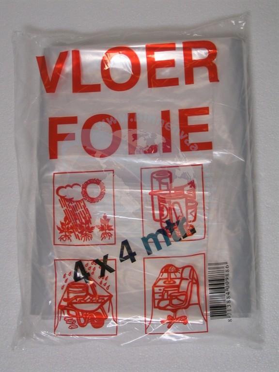 Vloerfolie 4x4m Extra
