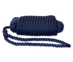 Landvast donkerblauw 3 strengs