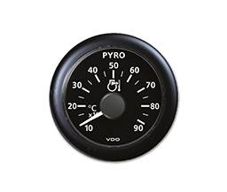 VDO Viewline Uitlaatgassen Temperatuurmeter  pyro
