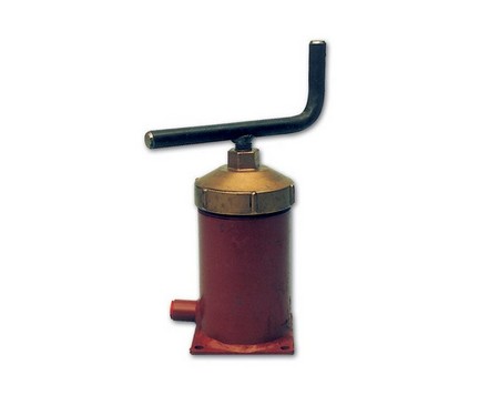 Vetpers bronzen kap